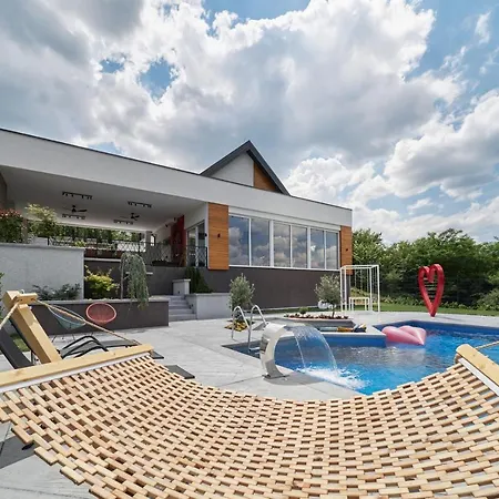 Riverside Pool Villa-sremski Karlovci 别墅 *